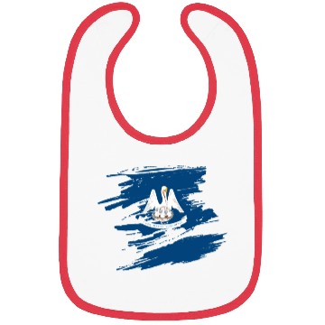 Discover Louisiana Heartbeat Gift Bibs