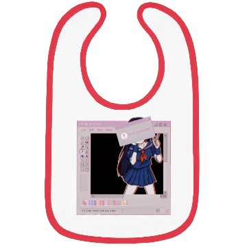 Discover Vaporwave Glitch Horror Bibs