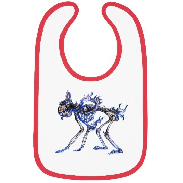 Discover Monkey Train Bibs