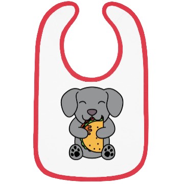 Discover Weimaraner Taco Lover Bibs