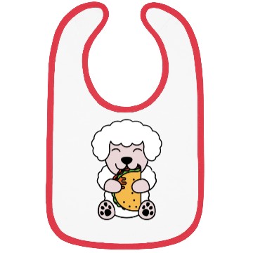 Discover Poodle Taco Lover Bibs