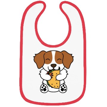 Discover Brittany Spaniel Taco Lover Bibs