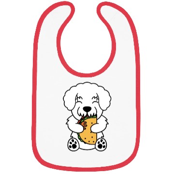 Discover Bichon Frise Taco Lover Bibs