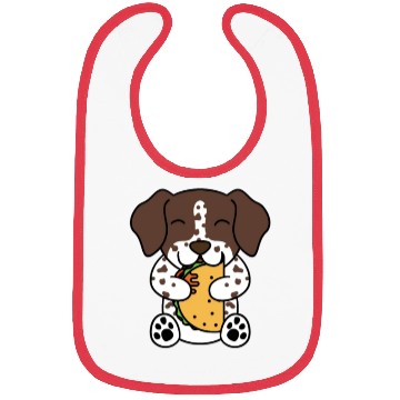 Discover German Shorthaired Pointer Taco Lover Bibs