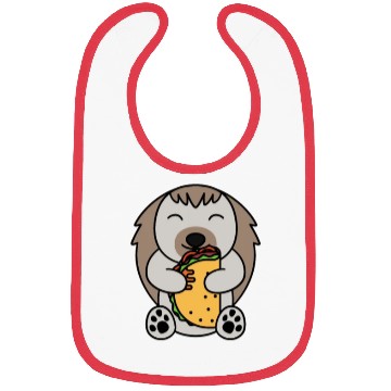 Discover Hedgehog Taco Lover Bibs