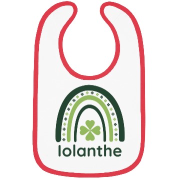 Discover Iolanthe Clover Boho Rainbow Bibs