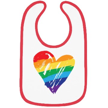Discover Rainbow Heart - LGBTIQ Gay Pride CSD Queer Bibs