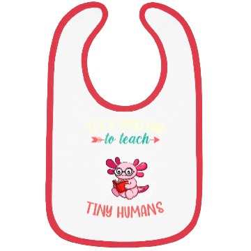 Discover Good Day To Teach Tiny Humans Elementary Teacher Bibs