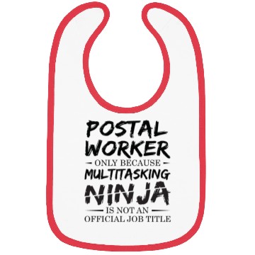 Discover Ninja Postal Worker Bibs