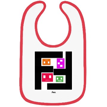 Discover Geometric Cubes In Game - multi-sided cubes Bibs