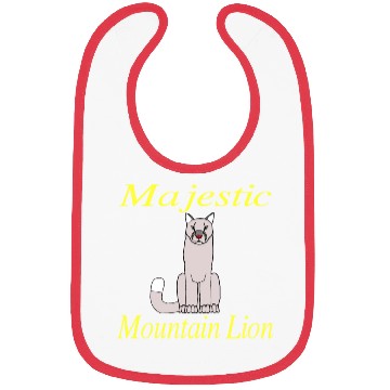 Discover Majestic Mountain Lion DK Bibs