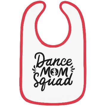 Discover Dance Mom Squad Mother's Day Dancer Dancing Mama Bibs