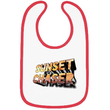 Discover Sunset chaser 3D design Bibs