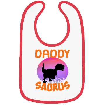 Discover Daddysaurus Papasaurus Bibs