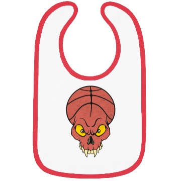 Discover Basketball Lovers Skull Basket Bball Bibs