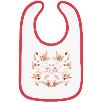 Discover Sparkling Gold Leaves Bibs