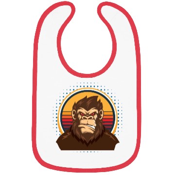 Discover Monkey Children Monkey Child Chimpanzee Bibs