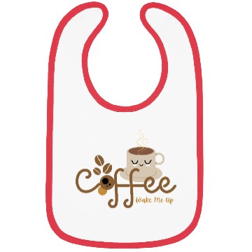 Discover Coffee Wake Me Up Bibs