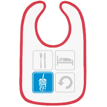 Discover Boba Tea Repeat daily Bibs