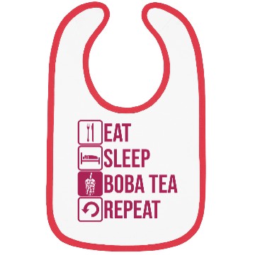 Discover Daily Repeat Boba Tea Bibs