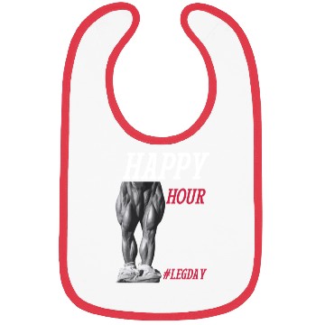 Discover Happy Hour hashtag leg day - Legendary Tom Platz Bibs