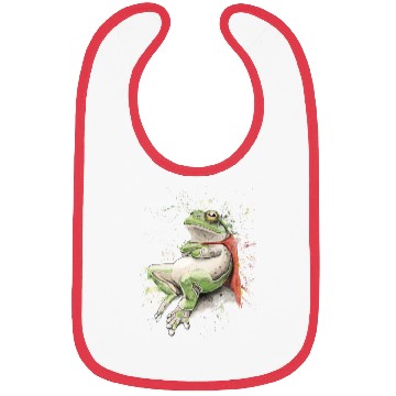 Discover Super Frog Bibs
