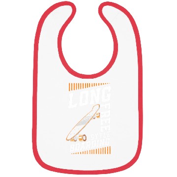 Discover Skater Skateboard Cool Skateboarder Bibs