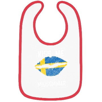 Discover Sweden Summer Solstice Feast Day Bibs