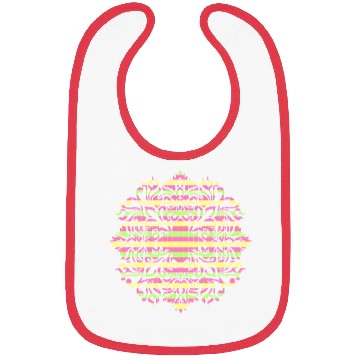Discover Colourful shades flower design Bibs