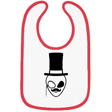 Discover Head Sir Alien Gentlemen Bibs