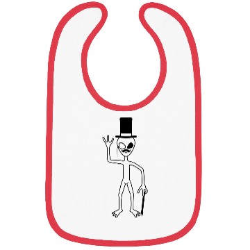 Discover Mr. Alien Waving Bibs