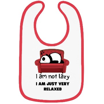 Discover Lazy Panda Bibs