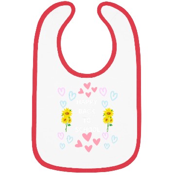 Discover Happy Back To School Bibs