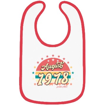 Discover Born August 1978 Bibs