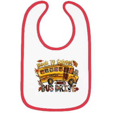 Discover Back To School Bus Drive Bibs