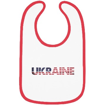 Discover I Stand with Ukraine Ukraine Flag Bibs