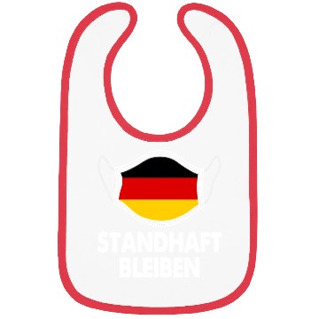 Discover Germany Flag Standhaft Bleiben German Bibs