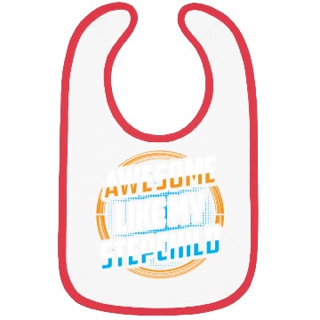 Discover Awesome Like My Stepchild Stepdad Stepfather Bibs