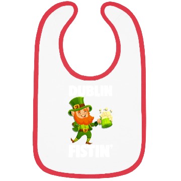 Discover Dublin Fistin St. Patrick's Day Drinking Bibs