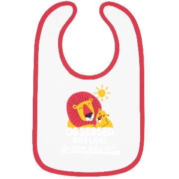 Discover Lion cuddle mom dad parents Bibs