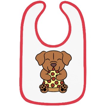 Discover Dogue De Bordeaux Pizza Lover Bibs