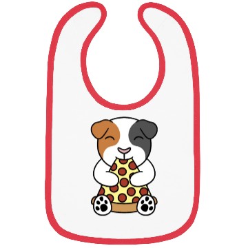 Discover Guinea Pig Pizza Lover Bibs