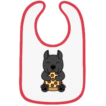 Discover Cane Corso Pizza Lover Bibs