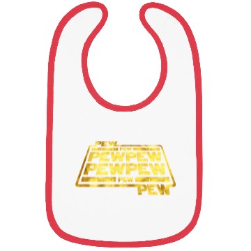 Discover Pew Pew Pew Bibs