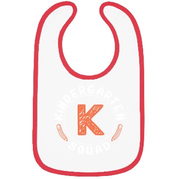 Discover K Kindergarten Squad Bibs