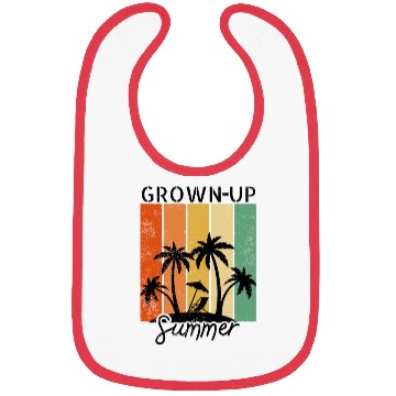 Discover Grown Up Summer Bibs