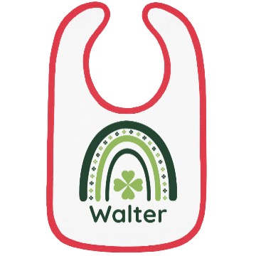 Discover Walter Clover Boho Rainbow Bibs