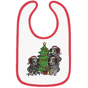 Discover Irish Wolfhound Christmas Tree Bibs