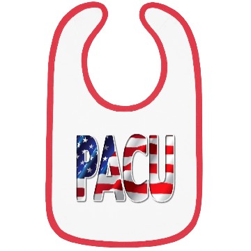 Discover Nurses USA Flag Stars Stripes PACU Bibs