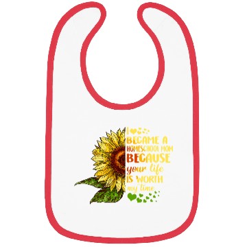 Discover I Became Homeschool Mom Costume Back To School Bibs